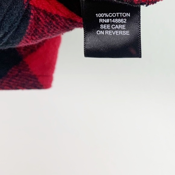 NWT Torrid Trucker Jacket In Red Black Buffalo Check Plaid - Picture 10 of 10